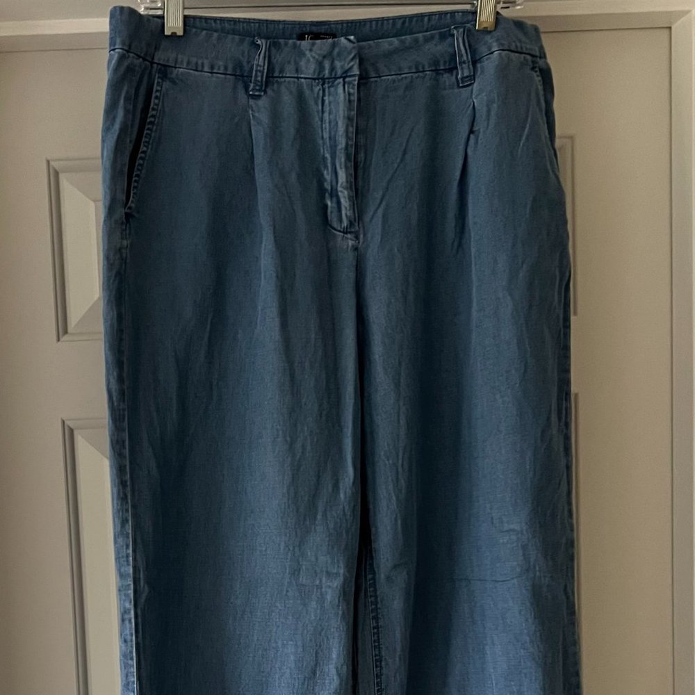J. CREW Soft Denim Trouser- SIZE 10